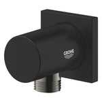 Grohe Rainshower Duş Cıkış Dirseği (Kare Rozet), Mat Siyah - Ürün Görseli