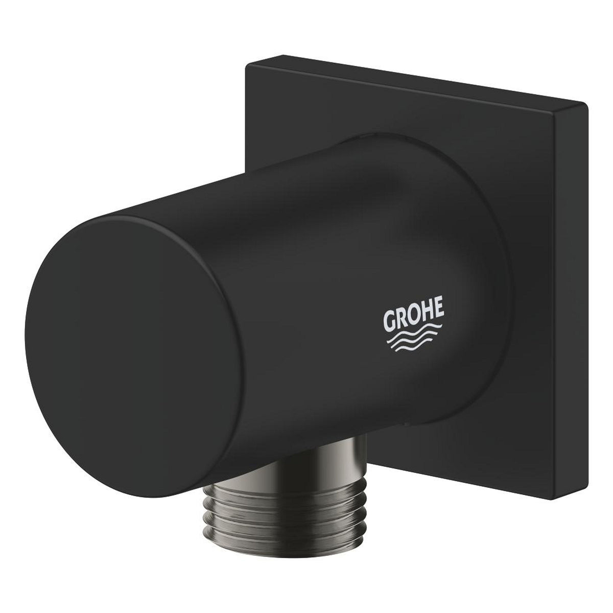 Grohe Rainshower Duş Cıkış Dirseği (Kare Rozet), Mat Siyah - Ürün Görseli