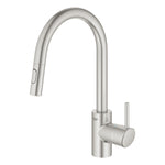 Grohe Concetto Spiralli Eviye Bataryası, Paslanmaz Çelik - Ürün Görseli