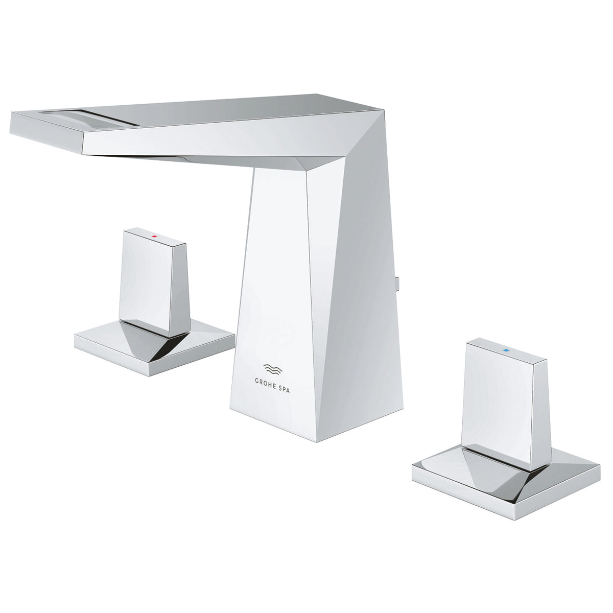Grohe Allure Brilliant M-Boy, 3 Delikli Lavabodan Ankastre Lavabo Bataryası, Sifon Kumandalı - Ürün Görseli