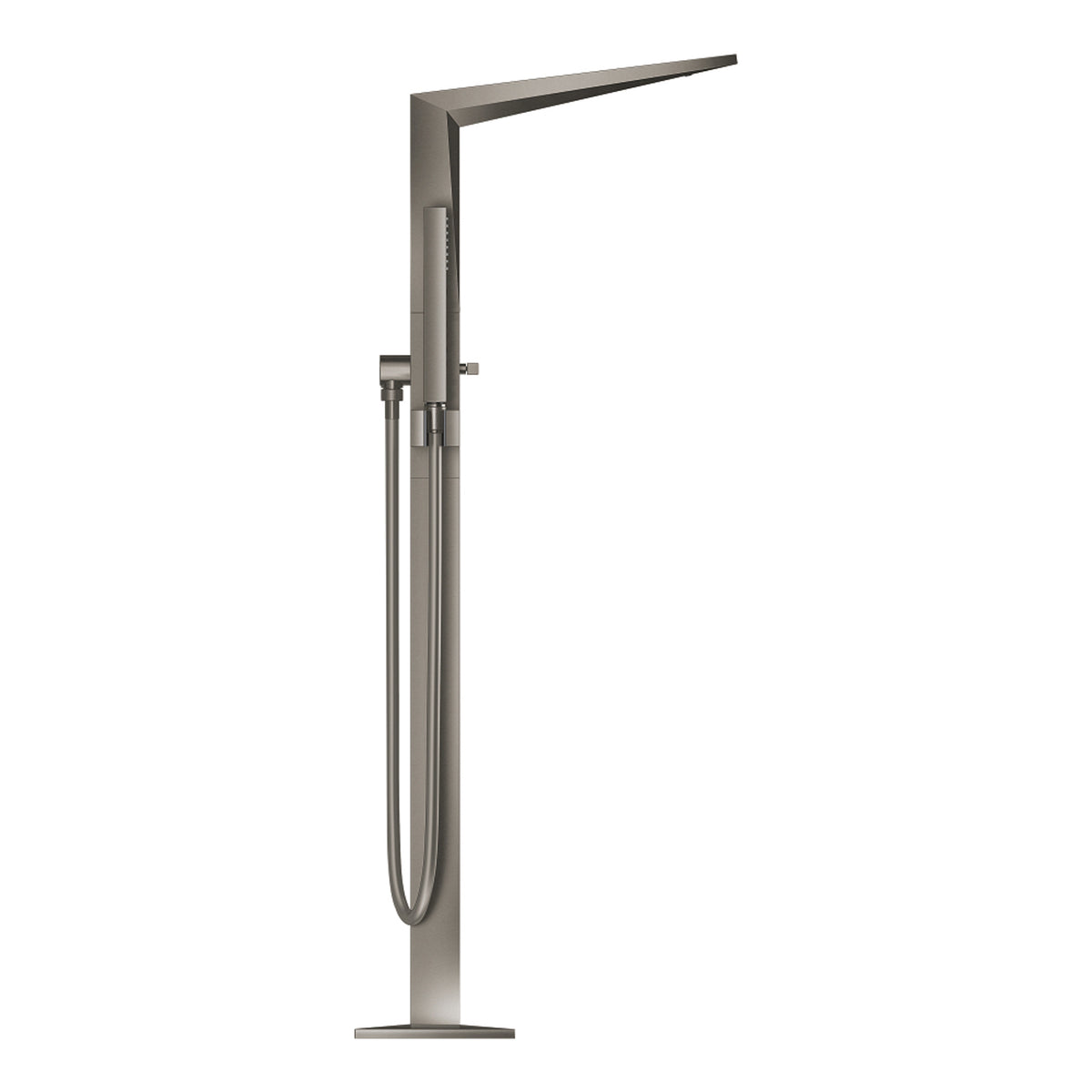 Grohe Allure Brilliant Yerden Küvet Bataryası, Fırçalı Sert Grafit - Ürün Görseli