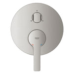 Grohe Lineare Ankastre Banyo/Duş Bataryası (Sıva Üstü Grubu), 3 Yollu, Paslanmaz Çelik - Ürün Görseli