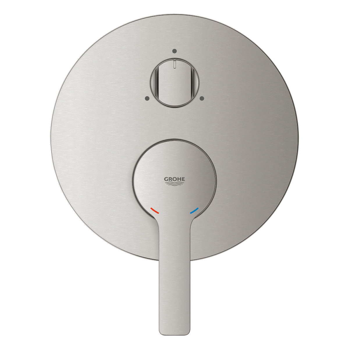 Grohe Lineare Ankastre Banyo/Duş Bataryası (Sıva Üstü Grubu), 3 Yollu, Paslanmaz Çelik - Ürün Görseli