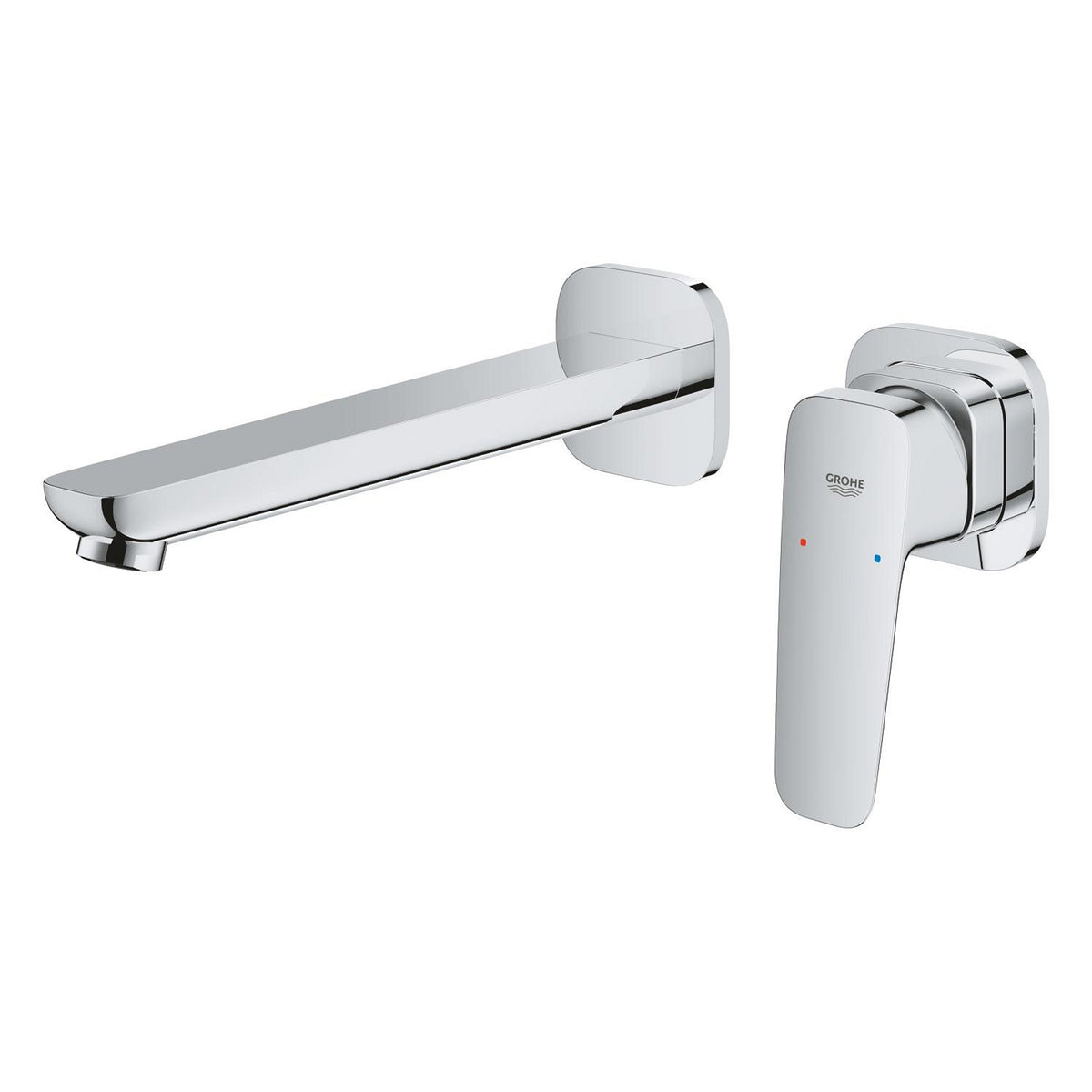 Grohe Cubeo 2 Delikli Duvardan Ankastre Lavabo Bataryası, L-Boy (Sıva Üstü Grubu) - Ürün Görseli