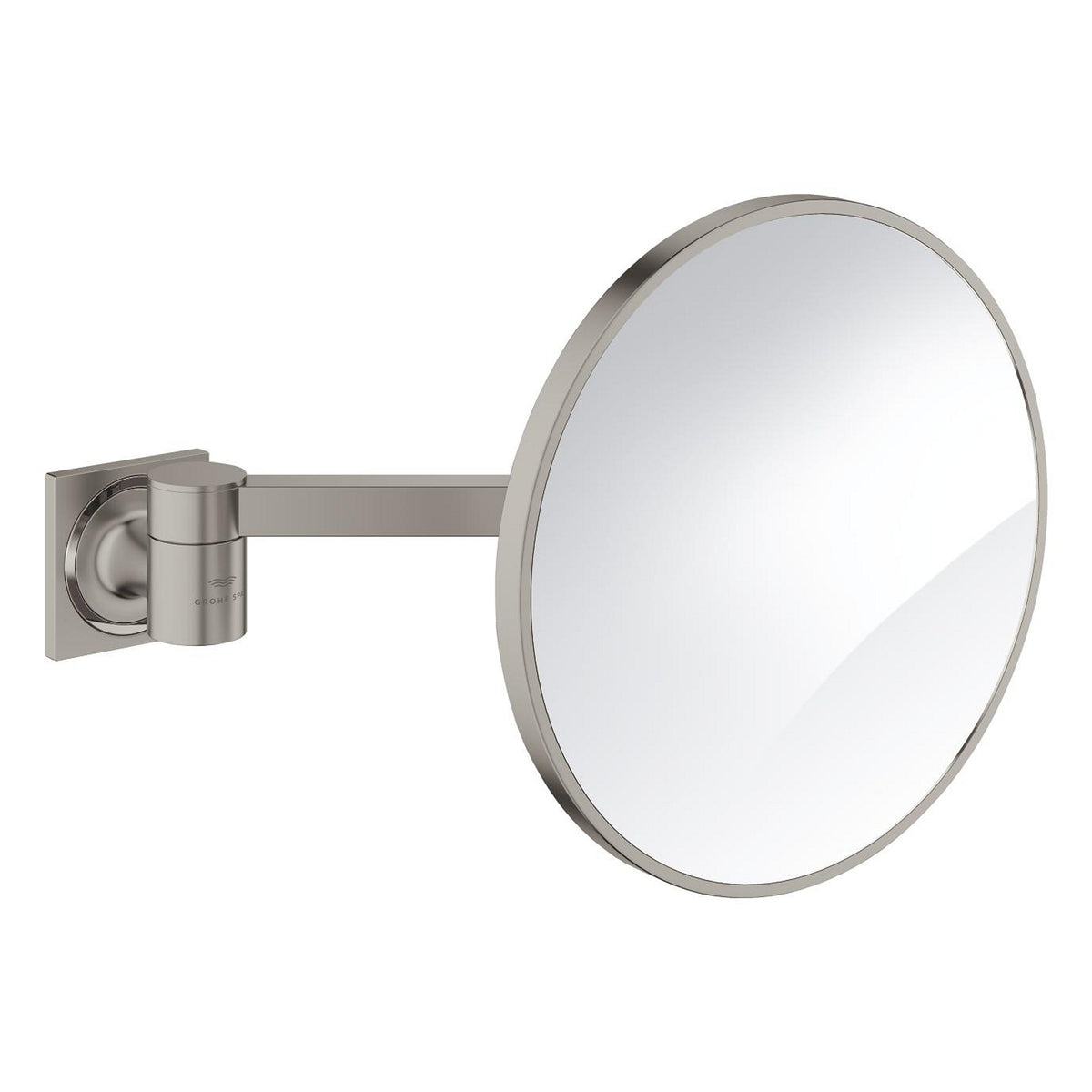 Grohe Allure Makyaj ve Tıraş Aynası, Saten Çelik - Ürün Görseli