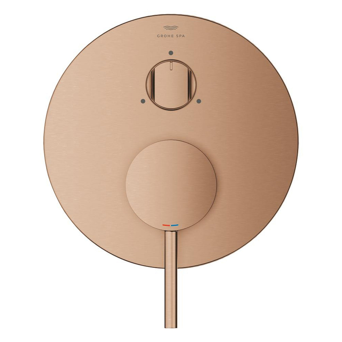 Grohe Atrio Ankastre Banyo/Duş Bataryası (Sıva Üstü Grubu), 3 Yollu, Fırçalı Bakır - Ürün Görseli