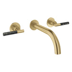 Grohe Atrio Private Collection 3 Delikli Ankastre Lavabo Bataryası (Sıva Üstü Grubu) Fırçalı Altın - Ürün Görseli