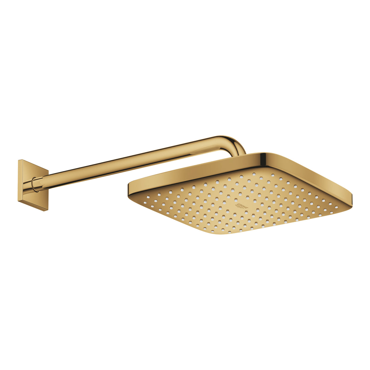Grohe Tempesta 250 Kare Tepe Duşu Tek Akışlı, 25 cm (Duvardan Dirsek Dahil), Altın - Ürün Görseli