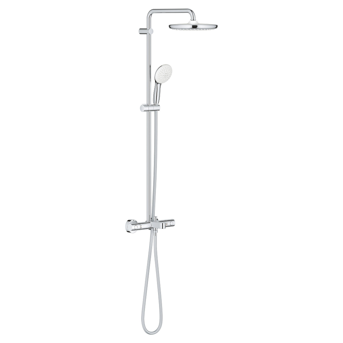 Grohe Tempesta System 250 Duvara Monte Termostatik Banyo Bataryalı Duş Kolonu - Ürün Görseli