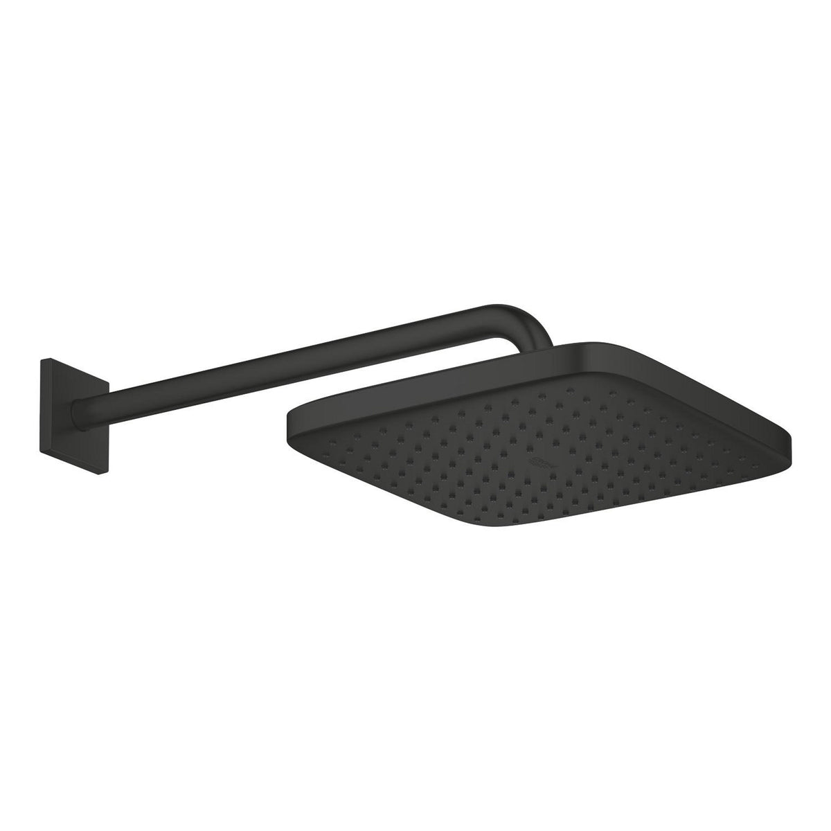 Grohe Tempesta 250 Kare Tepe Duşu Tek Akışlı, 25 cm (Duvardan Dirsek Dahil) Mat Siyah - Ürün Görseli