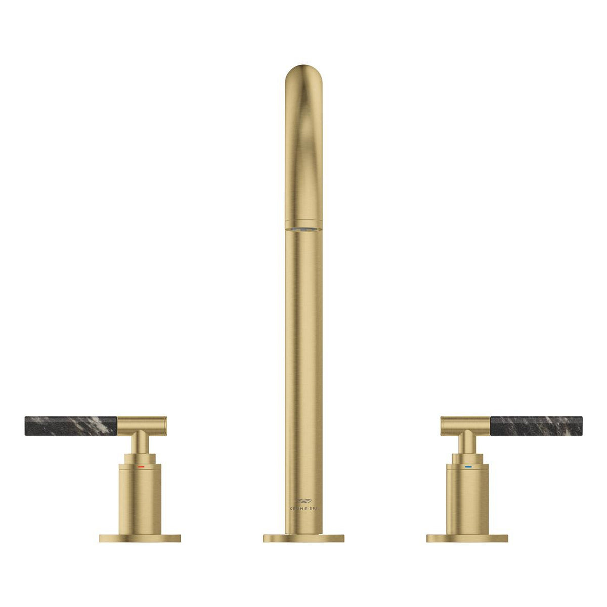 Grohe Atrio Private Collection 3 Delikli Ankastre Sifon Kumandalı Lavabo Bataryası (L-Boy), Fırçalı Altın - Ürün Görseli