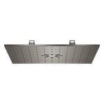 Grohe Rainshower Aqua Tiles Duo Ankastre Tepe Duşu, 2 Fonksiyonlu, Fırçalı Sert Grafit (Sıva Üstü Grubu) - Ürün Görseli