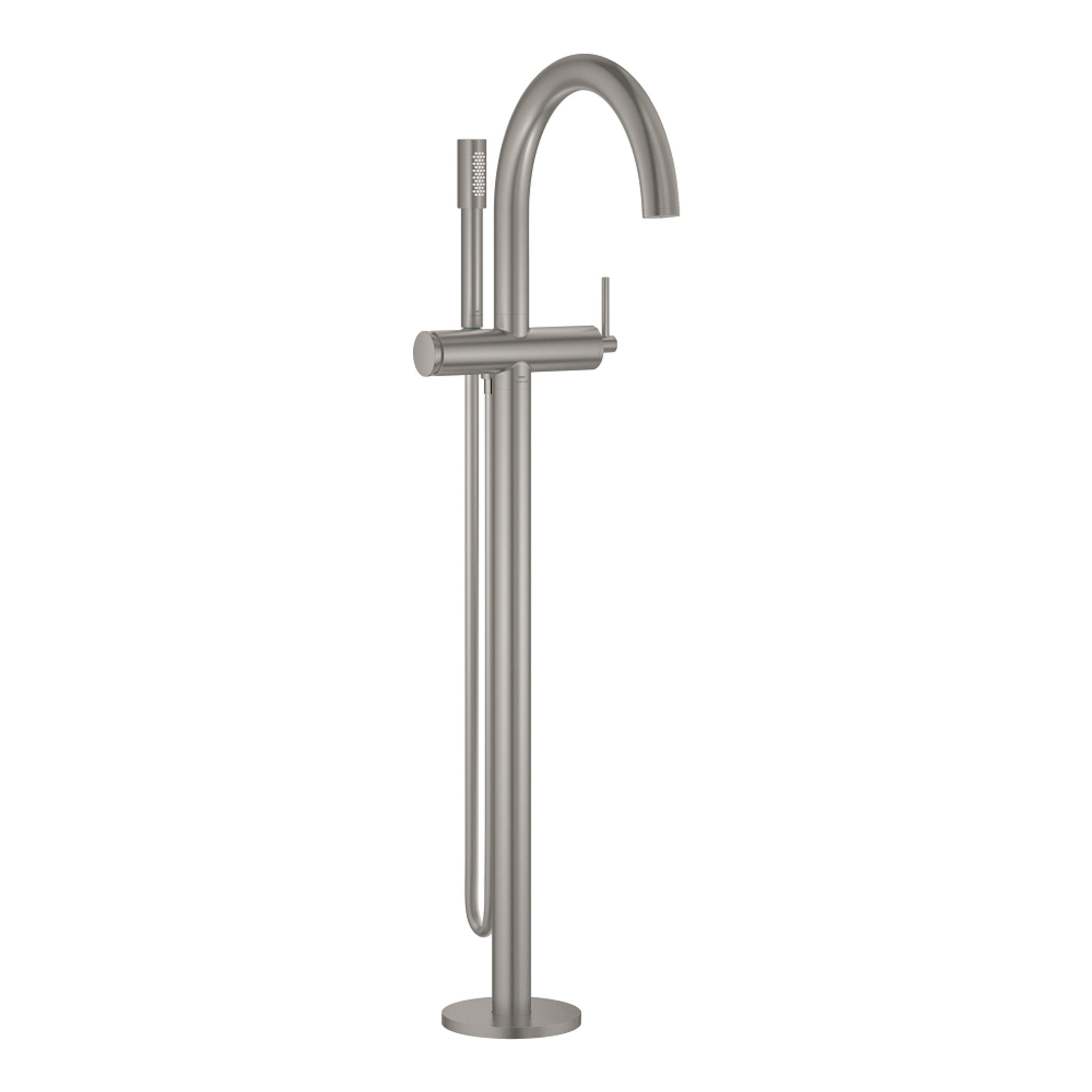 Grohe Atrio Tek Yerden Küvet Bataryası (Sıva Üstü Grubu), Paslanmaz Çelik - Ürün Görseli
