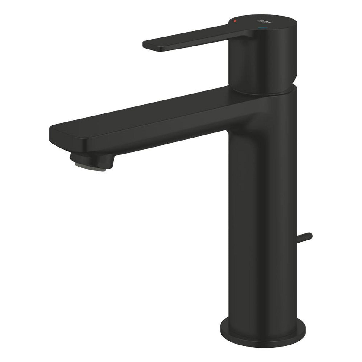 Grohe Lineare Sifon Kumandalı Lavabo Bataryası, Mat Siyah - Ürün Görseli