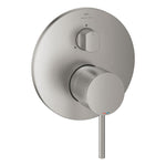 Grohe Atrio Ankastre Banyo/Duş Bataryası (Sıva Üstü Grubu), 3 Yollu, Paslanmaz Çelik - Ürün Görseli