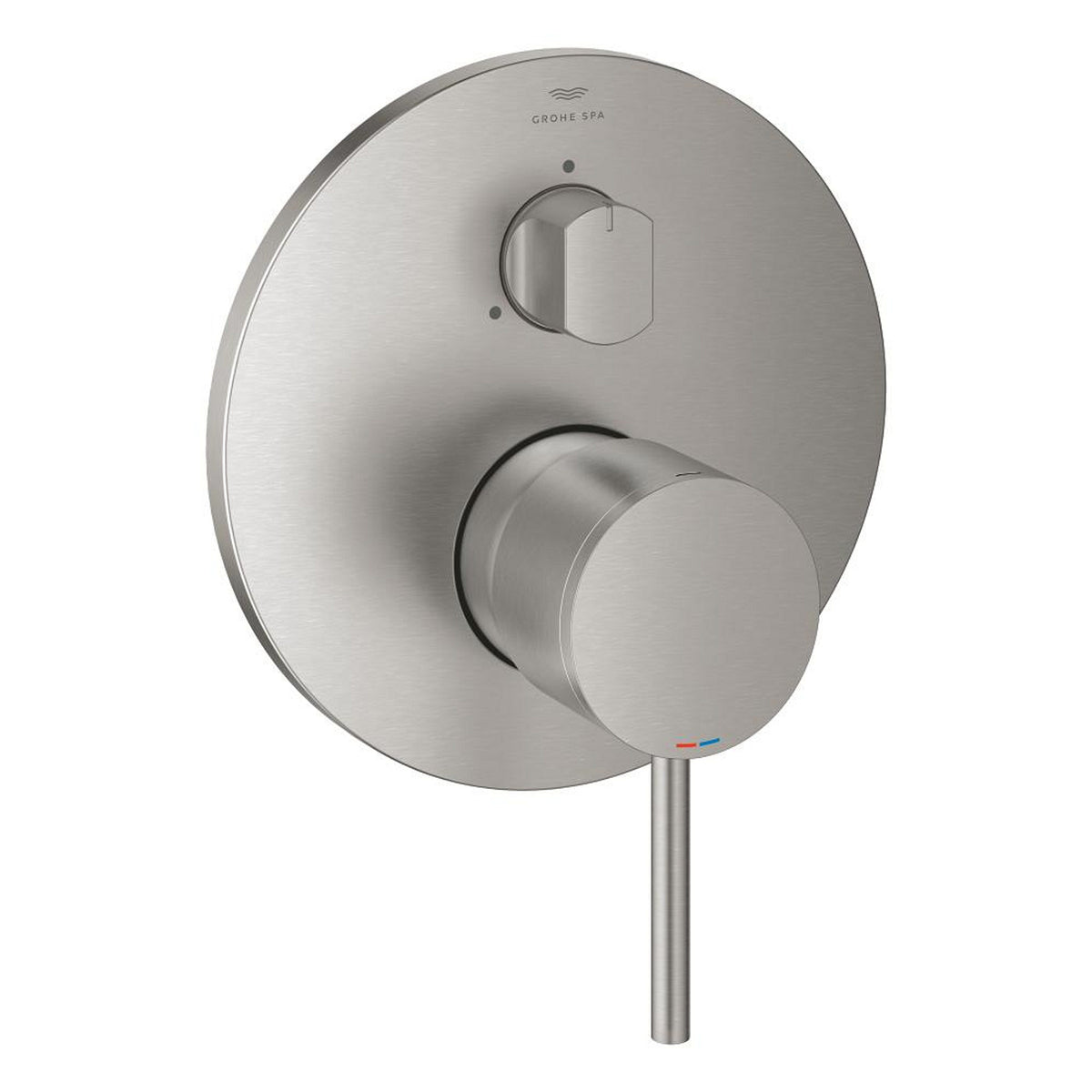 Grohe Atrio Ankastre Banyo/Duş Bataryası (Sıva Üstü Grubu), 3 Yollu, Paslanmaz Çelik - Ürün Görseli