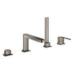 Grohe Plus Dört Delikli Küvet Bataryası, Fırçalı Sert Grafit - Ürün Görseli