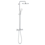 Grohe Tempesta System 250 Duvara Monte Termostatik Bataryalı Duş Kolonu, Krom-Beyaz - Ürün Görseli