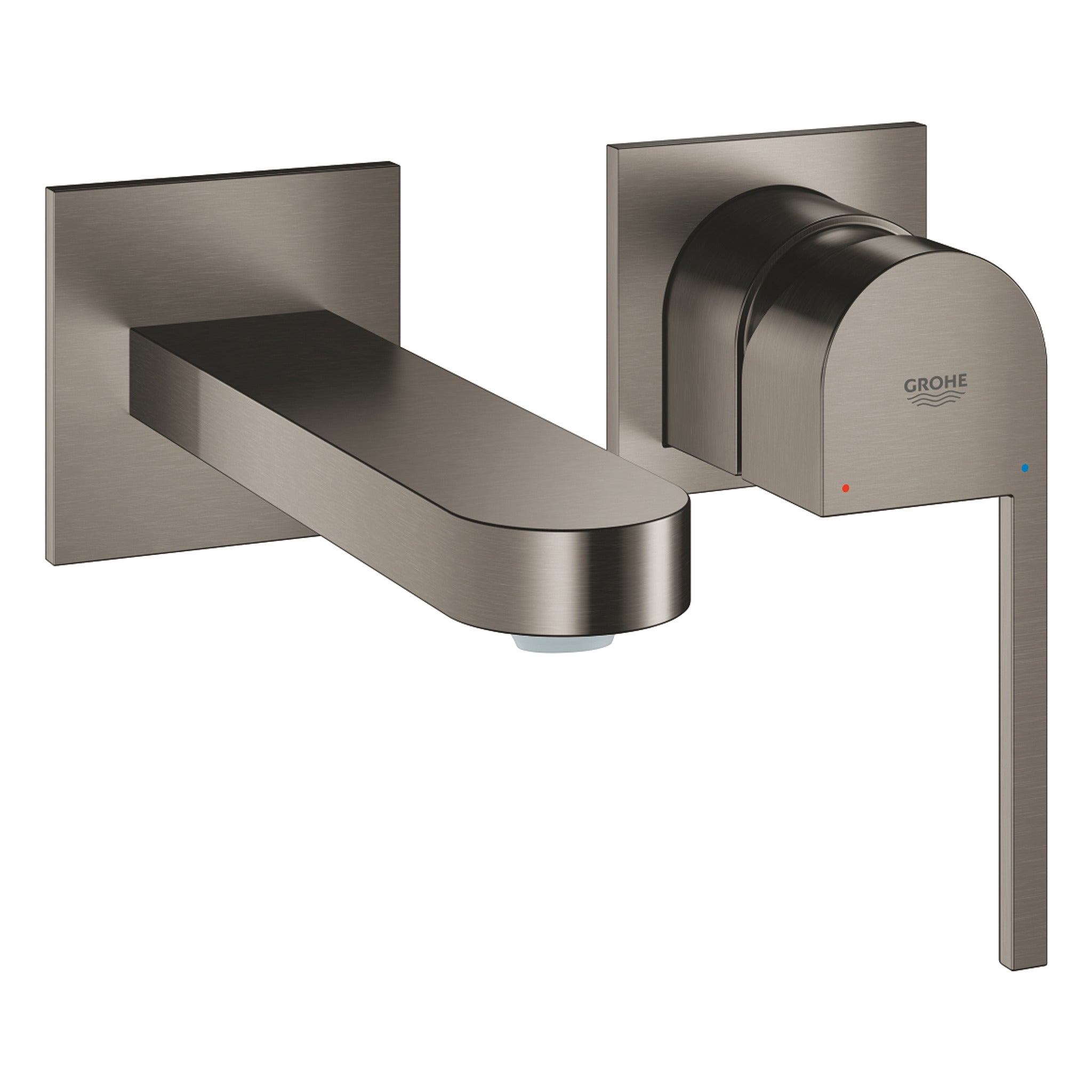 Grohe Plus Ankastre Lavabo Bataryası, (Sıva Üstü Grubu) M-Boy, Fırçalı Sert Grafit - Ürün Görseli