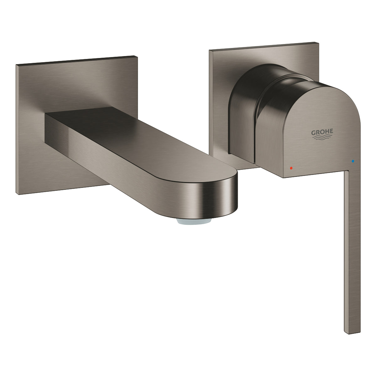 Grohe Plus Ankastre Lavabo Bataryası, (Sıva Üstü Grubu) M-Boy, Fırçalı Sert Grafit - Ürün Görseli