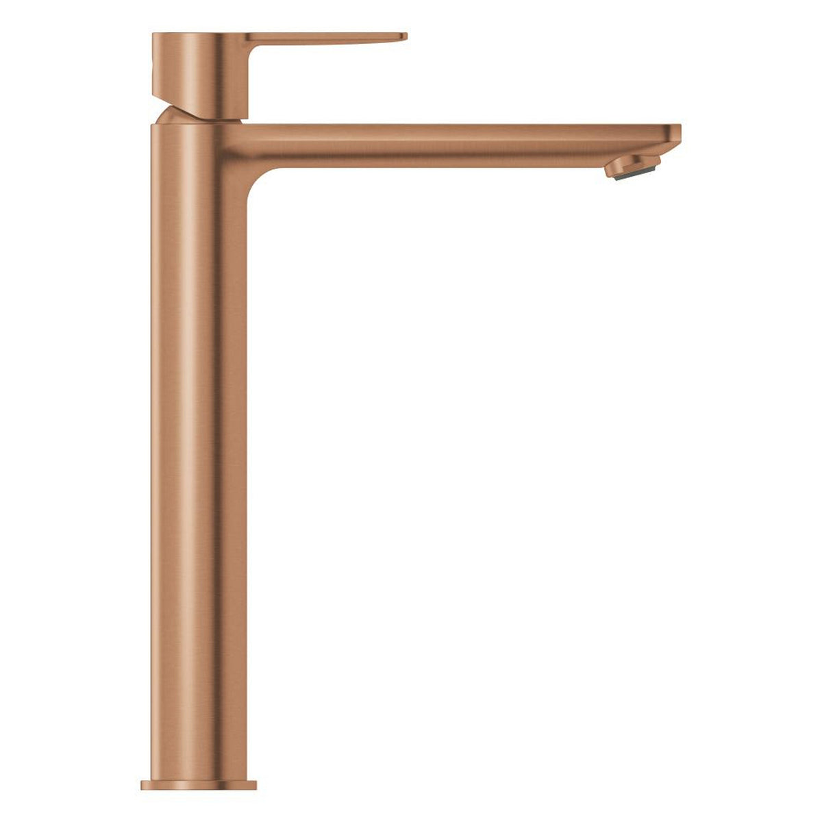 Grohe Lineare Tezgah Üstü Lavabo Bataryası, Fırçalı Bakır - Ürün Görseli