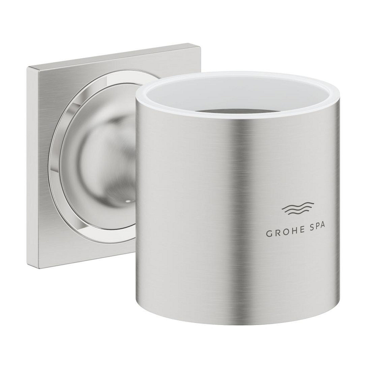Grohe Allure Sabunluk Ve Diş Fırçalık Tutacağı, Paslanmaz Çelik - Ürün Görseli