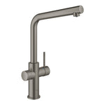 Grohe Blue Home Arıtmalı İçme Suyu ve Soda Yapan Eviye Bataryası, Fırçalı Sert Grafit - Ürün Görseli