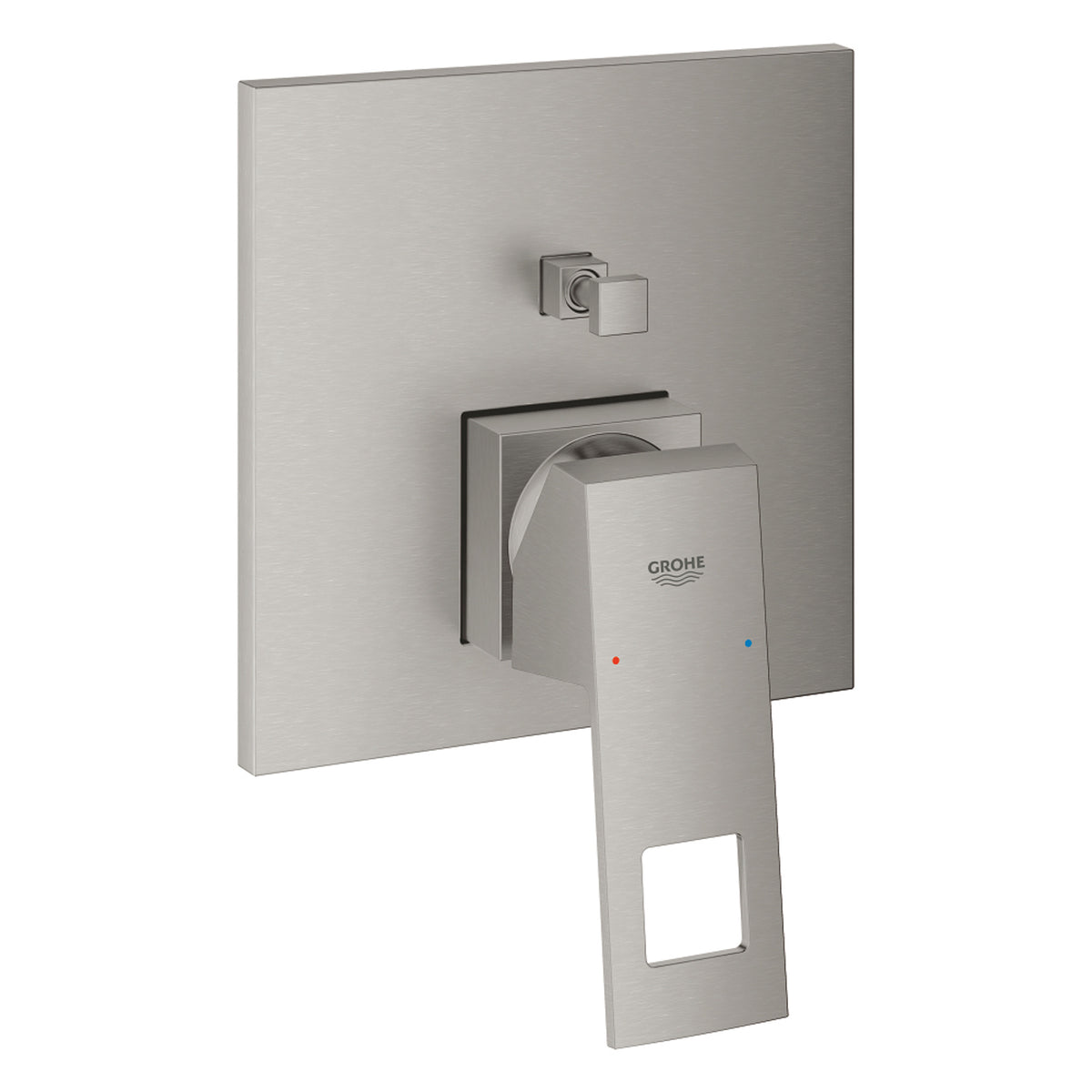 Grohe Eurocube Ankastre Banyo/Duş Bataryası (Sıva Üstü Grubu), Paslanmaz Çelik - Ürün Görseli