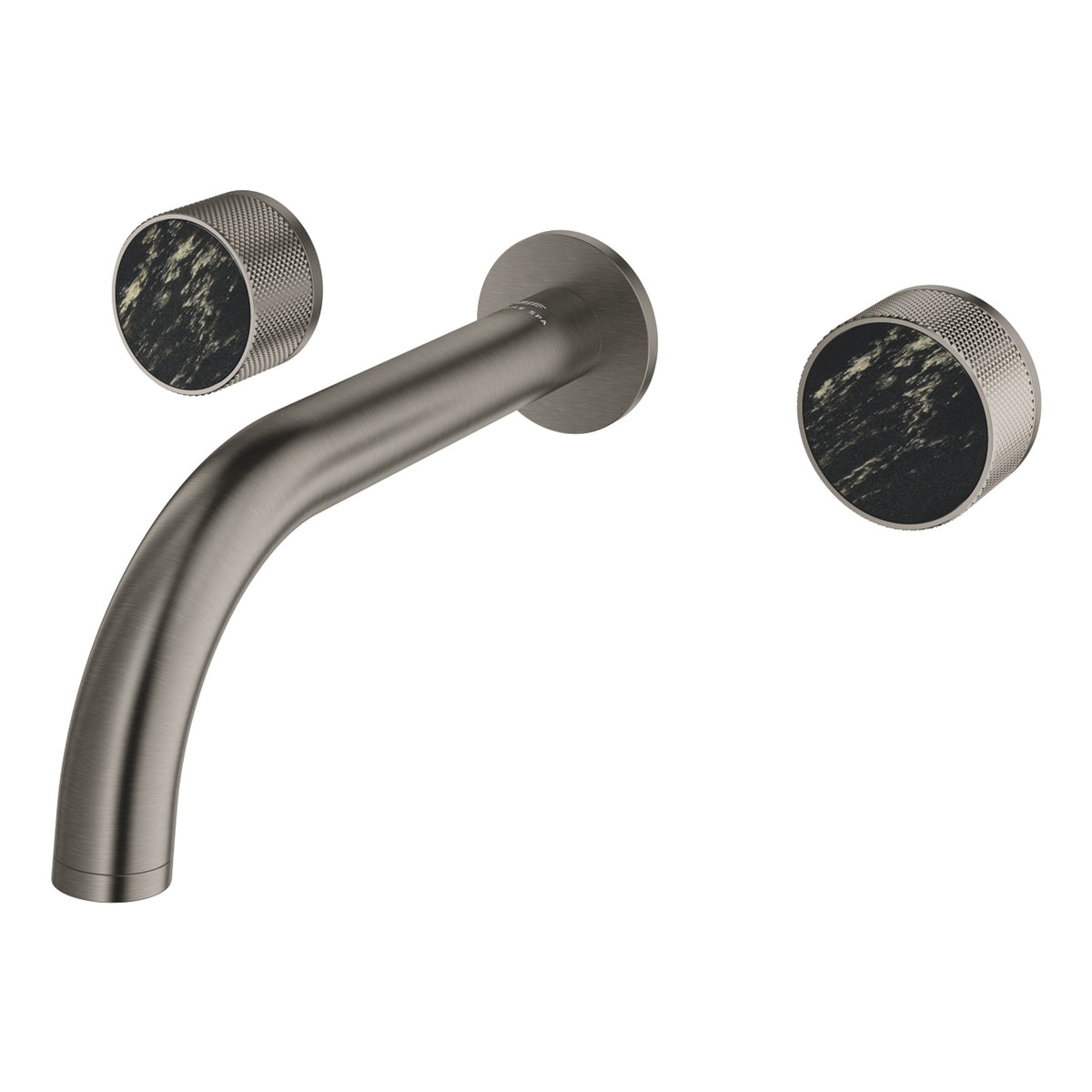 Grohe Atrio Private Collection 3 Delikli Ankastre Lavabo Bataryası (Sıva Üstü Grubu) Fırçalı Sert Grafit - Ürün Görseli