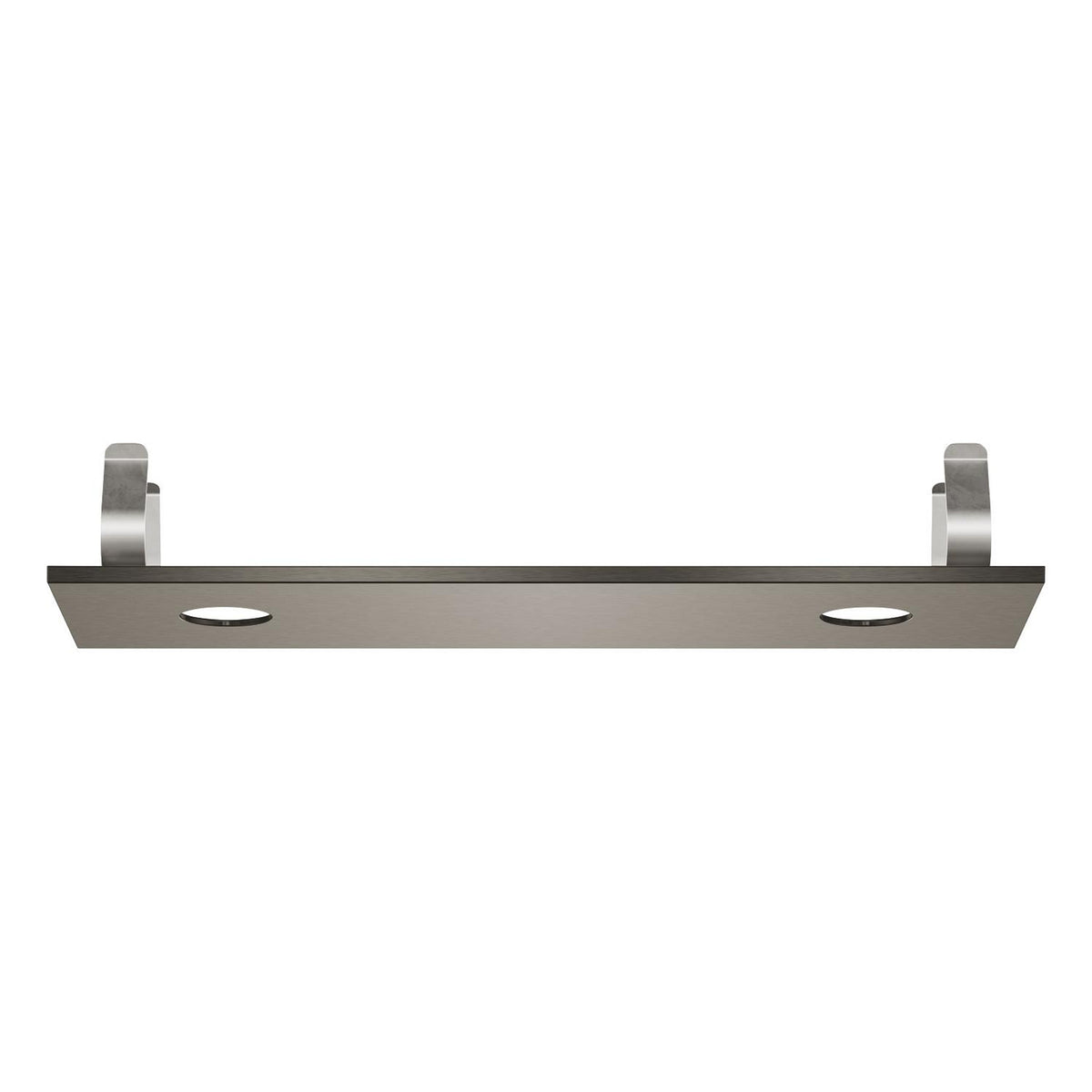 Grohe Rainshower Aqua Tiles Ankastre Tepe Duşu Kapağı, 2 Delikli, Fırçalı Sert Grafit - Ürün Görseli