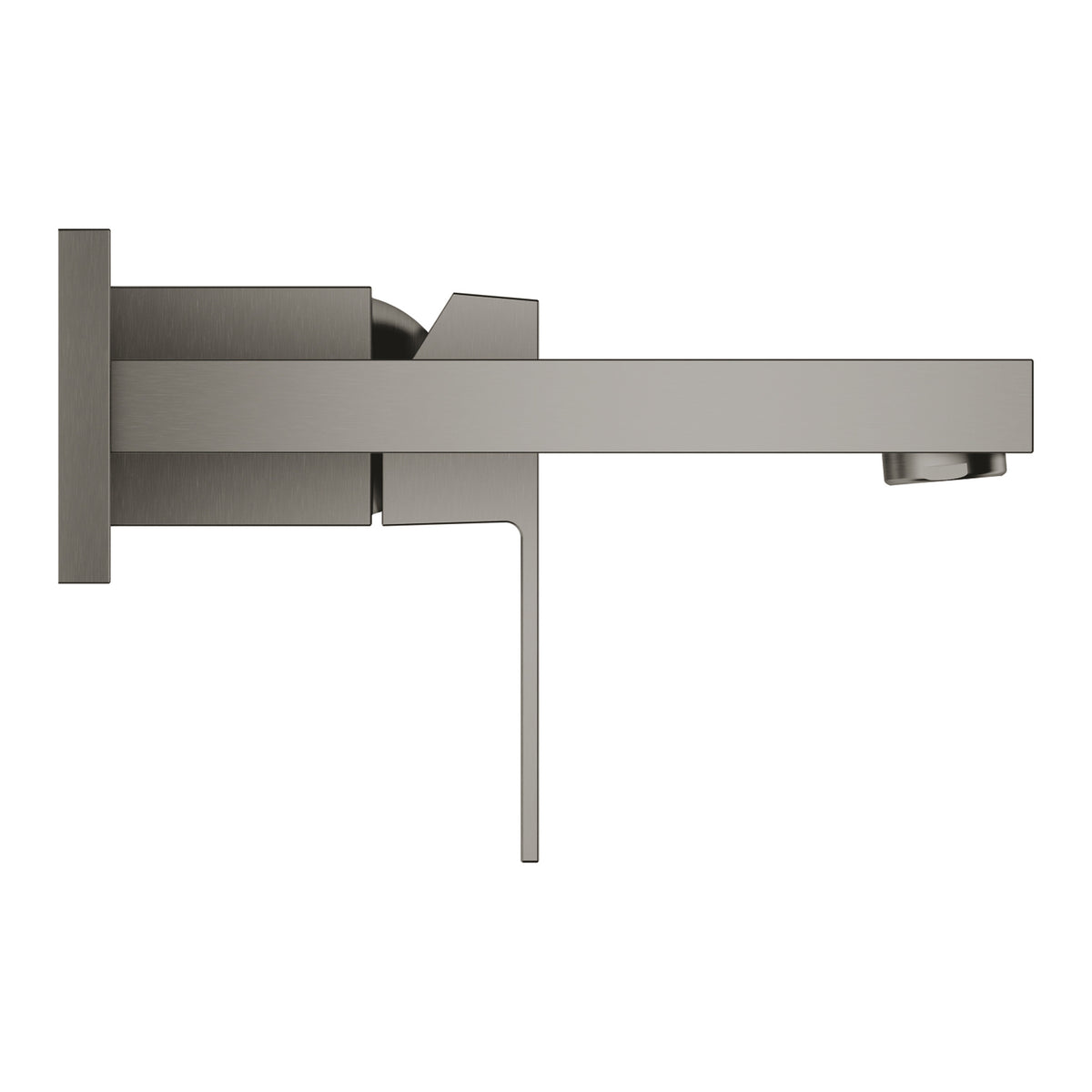 Grohe Eurocube Ankastre Lavabo Bataryası M-Boy (Sıva Üstü Grubu), Fırçalı Sert Grafit - Ürün Görseli