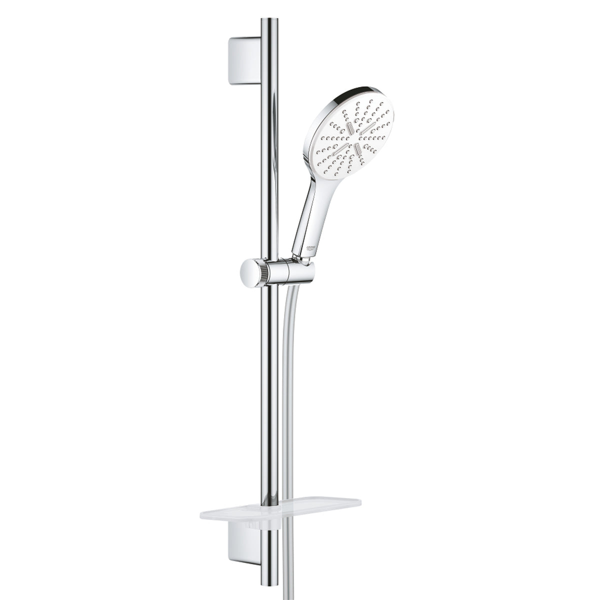 Grohe RainShower SmartActive 130 Sürgülü Duş Seti, 3 Fonksiyonlu, Krom-Beyaz - Ürün Görseli