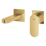 Grohe Plus Ankastre Lavabo Bataryası, (Sıva Üstü Grubu) M-Boy, Fırçalı Altın - Ürün Görseli