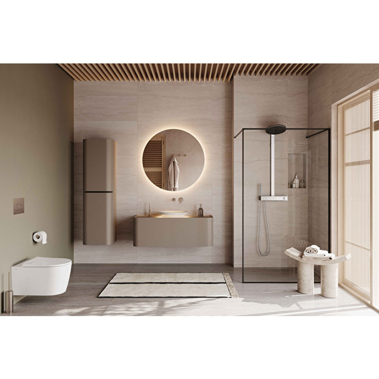 VitrA Origin Tuvalet Fırçalığı (Yerden), Fırçalı Nikel - A4489334 - Görsel 9