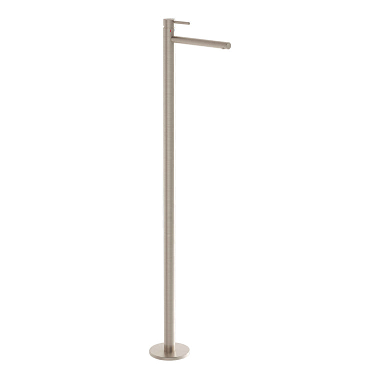 VitrA Origin Yerden Lavabo Bataryası, Fırçalı Nikel – A4266334