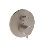 VitrA Origin Termostatik Ankastre Banyo Bataryası (Sıva Üstü Grubu,V-Box), Fırçalı Nikel – A4267134