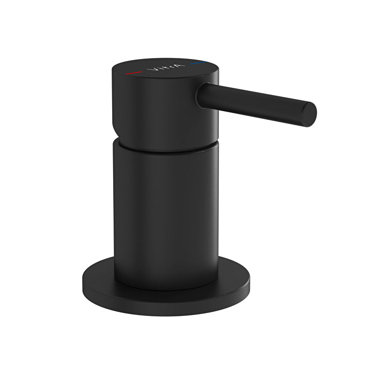 VitrA Origin Ankastre Lavabo Bataryası, Tezgahtan Kontrol, Mat Siyah – A4268236WTC