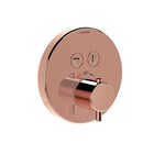 Artema AquaHeat Termostatik Ankastre Banyo Bataryası (Sıva Üstü Grubu), Soft Altın – A4271829