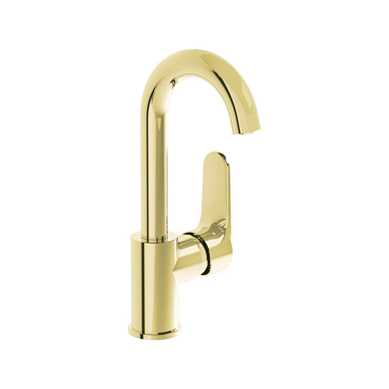 Artema Root Round Döner Borulu Lavabo Bataryası, Soft Altın – A4275474
