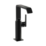 VitrA Suit Yüksek Lavabo Bataryası, Parlak Siyah – A4276539