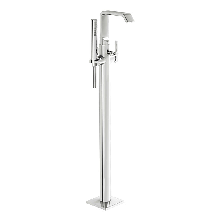 VitrA Suit Yerden Küvet Bataryası, El Duşlu, Krom – A42769