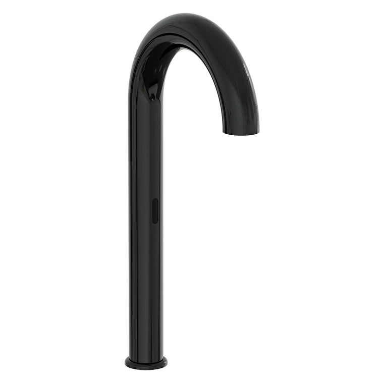 VitrA Liquid Fotoselli Tezgah Üstü Lavabo Bataryası (Çift Su girişli, Pilli), Parlak Siyah – A4277439