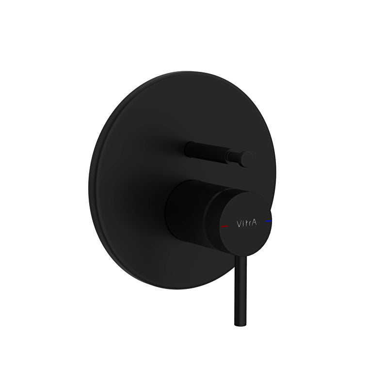 VitrA Origin Ankastre Banyo Bataryası (V-Box Sıva Üstü Grubu) Mat Siyah – A4282236