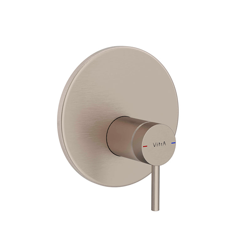 VitrA Origin Ankastre Duş Bataryası (V-Box Sıva Üstü Grubu) Fırçalı Nikel – A4282334