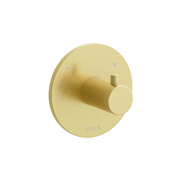 VitrA Origin 2 Yollu Yönlendirici (Sıva Üstü Grubu), Fırçalı Altın – A4285725