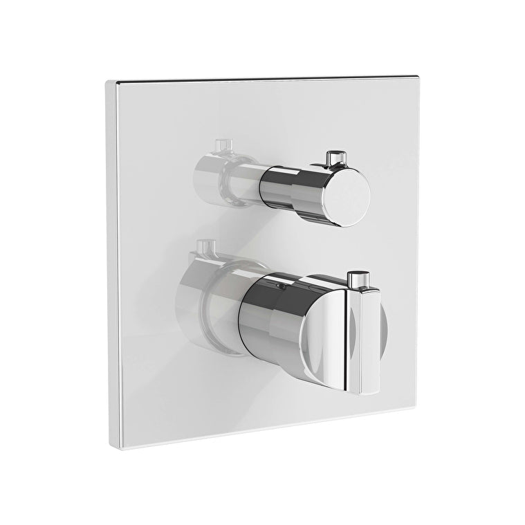 VitrA Suit Termostatik Ankastre Duş Bataryası (V-Box Sıva Üstü Grubu), Krom – A42873