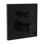 VitrA Suit Termostatik Ankastre Banyo Bataryası (V-Box Sıva Üstü Grubu), Parlak Siyah – A4287439