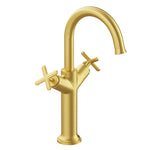 VitrA Origin Classic Tezgah Üstü Lavabo Bataryası (Çift Kumandalı) Fırçalı Altın – A4288625