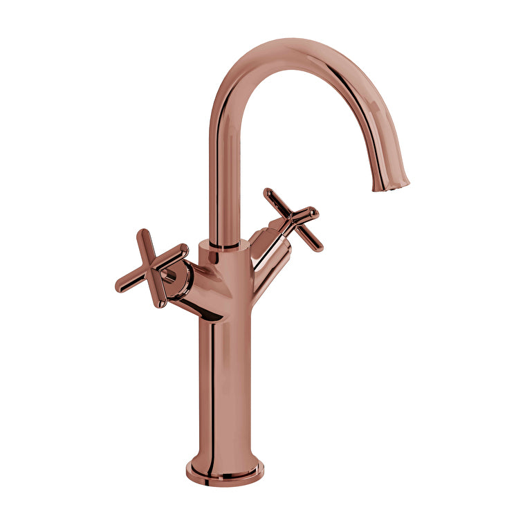 VitrA Origin Classic Tezgah Üstü Lavabo Bataryası (Çift Kumandalı) Soft Bakır – A4288629