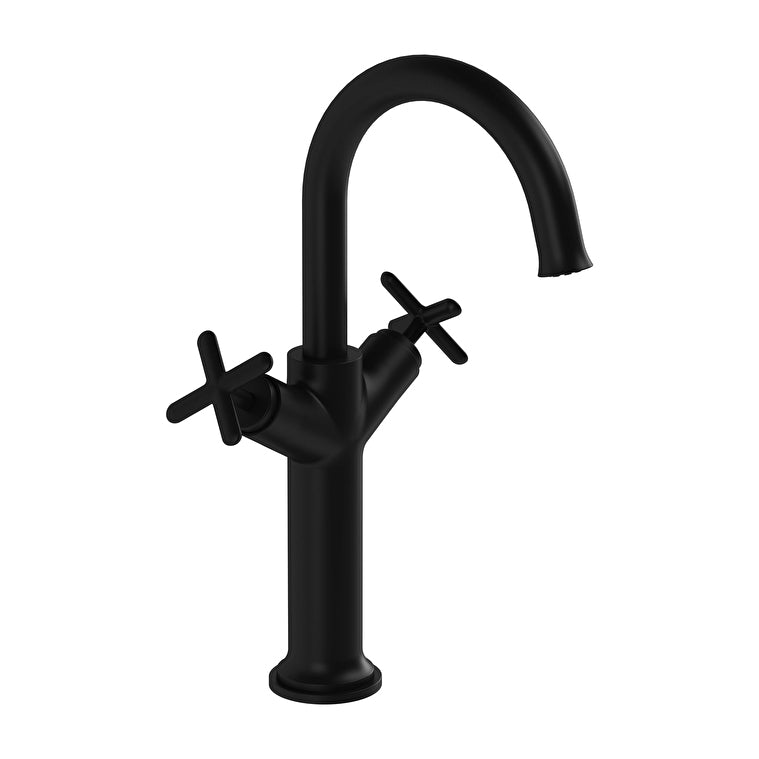 VitrA Origin Classic Tezgah Üstü Lavabo Bataryası (Çift Kumandalı) Mat Siyah – A4288636